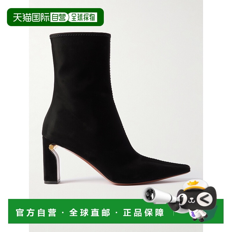 1h可退 香港直邮MCQUEEN 亚历山大 麦昆 女士 T-Bar及踝靴 826515