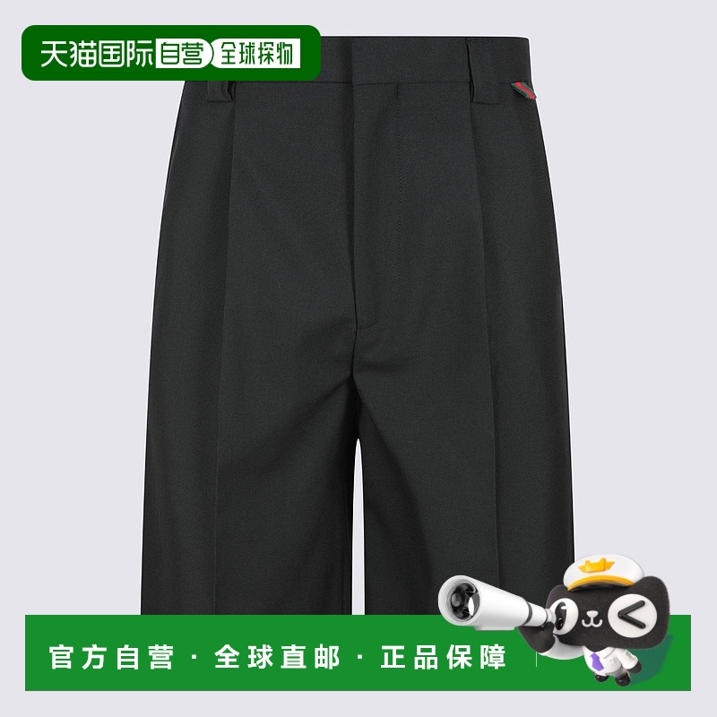 1h可退 欧洲直邮gucci 男士 休闲裤短裤