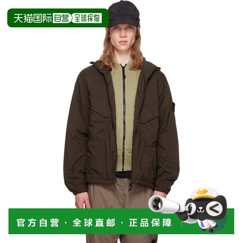 香港直邮Stone Island 石头岛 男士 卡其色 Q100021 Ultralight N