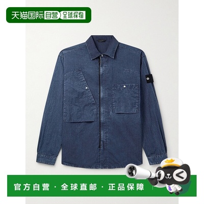 香港直邮Stone Island 石头岛 男士 Hollow Research Logo-Appliq