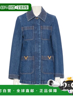 1h可退 香港直邮Valentino 翻领长袖休闲夹克 BDC6F09Y8