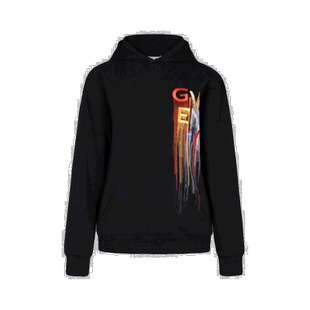 Givenchy 字母标志连帽卫衣 BWJ01C3Z43【付后1h可退】