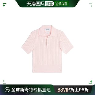 童装 Polo 布朗 香港直邮Thom 汤姆 衫 男童绞花针织短袖 Browne