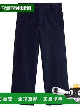 1h可退 香港直邮Molo 男童 Adagio 棉质天鹅绒长裤童装 blue蓝色