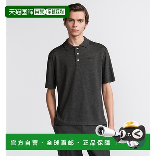 羊毛Polo衫 短袖 Men迪奥针织刺绣 24SS 香港直邮DIOR