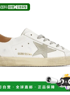 1h可退 香港直邮GOLDEN GOOSE 男士 白色 Super-Star Classic 运