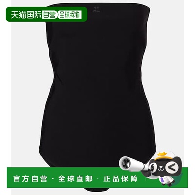 1h可退 香港直邮Courreges 女士 针织连体衣 black黑色 舒适时尚