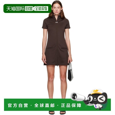 1h可退 香港直邮Courreges 女士 棕色 Interlock Tracksuit 连衣