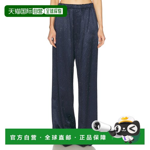 1h可退 香港直邮Balenciaga 巴黎世家 女士 松紧腰带休闲裤 76898