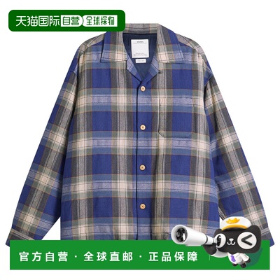 香港直邮Visvim 维斯维木 男士 Keesey Down 格纹衬衫式夹克 0125