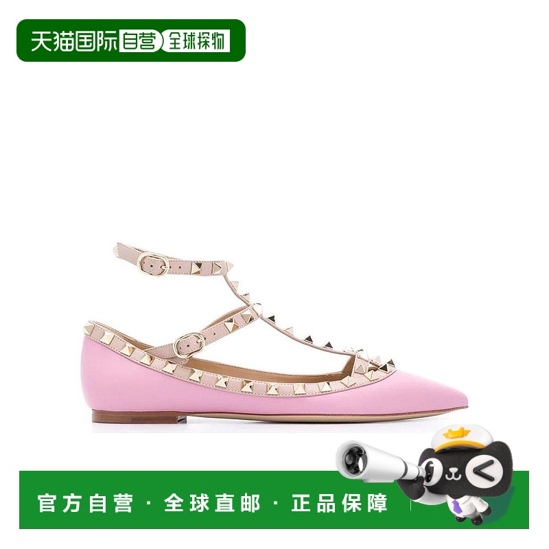【99新未使用】香港直邮Valentino 搭扣芭蕾舞鞋 RW2S0376VOD