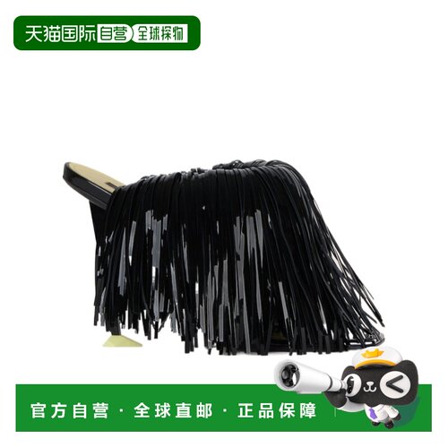 香港直邮GIVENCHY 女士凉鞋 BE30BSE1K6001 SS2026 黑色 流苏高跟