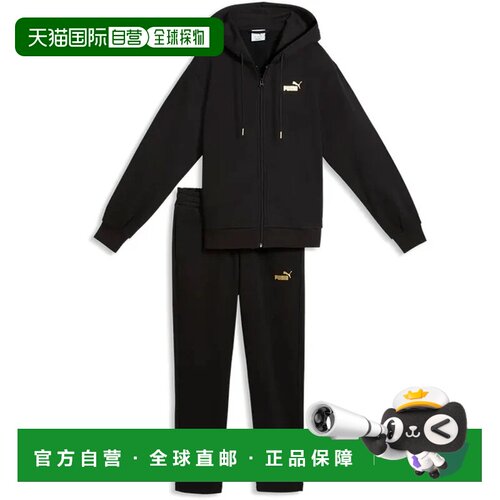 欧洲直邮PUMA 女士运动套装 69399601NERO CO 黑色【付后1h可退】