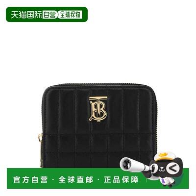 香港直邮BURBERRY 女士钱包 8062373A7527 CO 黑色 Black nappa l