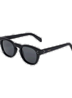 欧洲直邮CELINE/赛琳 23年新款 42系列 男士烟灰色镜片黑色醋酸酯