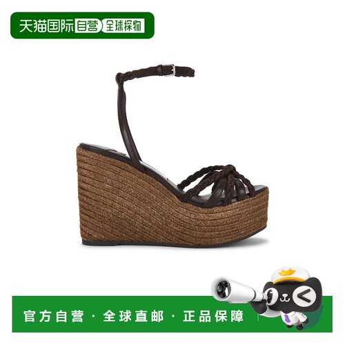1h可退 香港直邮Jimmy Choo 周仰杰 女士 Dree 100 坡跟鞋 DREE10