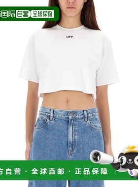 1h可退 欧洲直邮OFF-WHITE 女士T恤OWAA081C99JER0040110