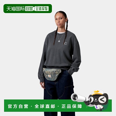 自营欧洲直邮Carhartt WIP Camo Combi迷彩绿聚酯纤维防水腰包男