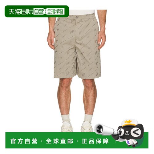 1h可退 香港直邮off-white 男士 Bowl 提花短裤 44XCB092S26F0022