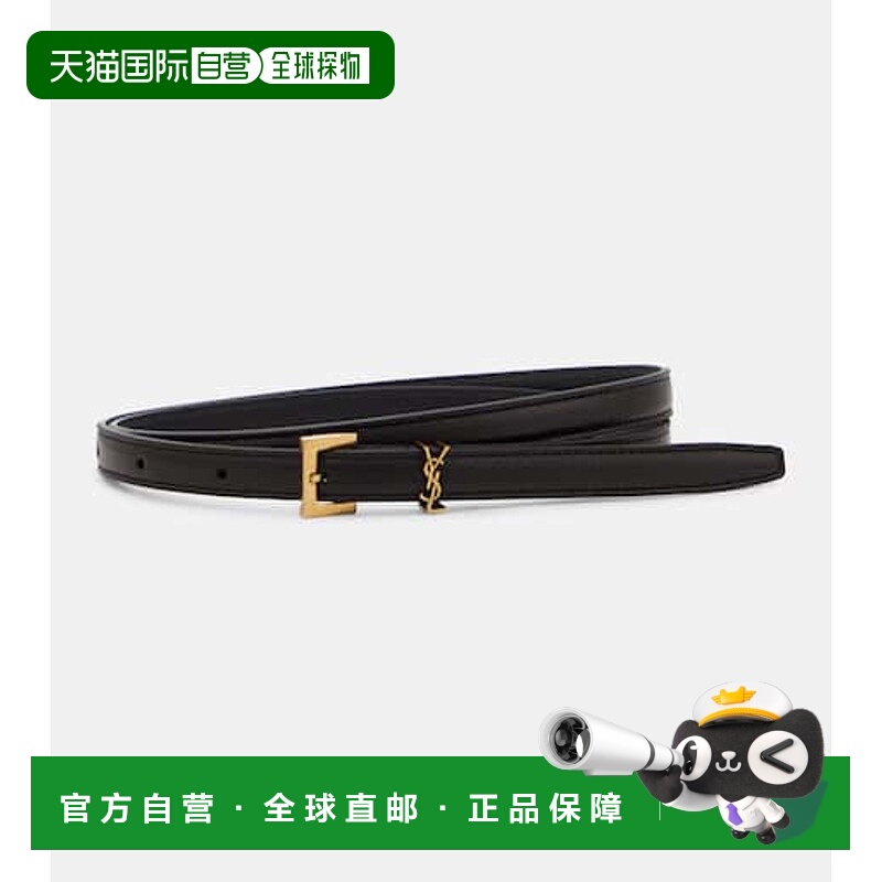 香港直邮Saint Laurent 圣罗兰 女士 Cassandre 细款皮带 001124