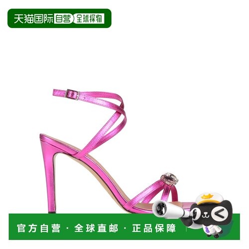 香港直邮Pinko 品高 女士 凉鞋 Pink粉色 细高跟单鞋时尚舒适高跟
