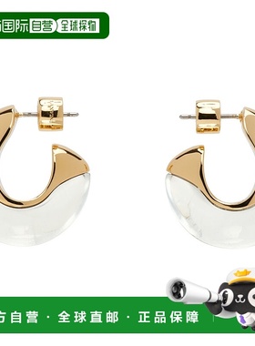 1h可退 香港直邮Lanvin 朗雯 女士 Fargo 耳环 AWCJFBO1REFGE25