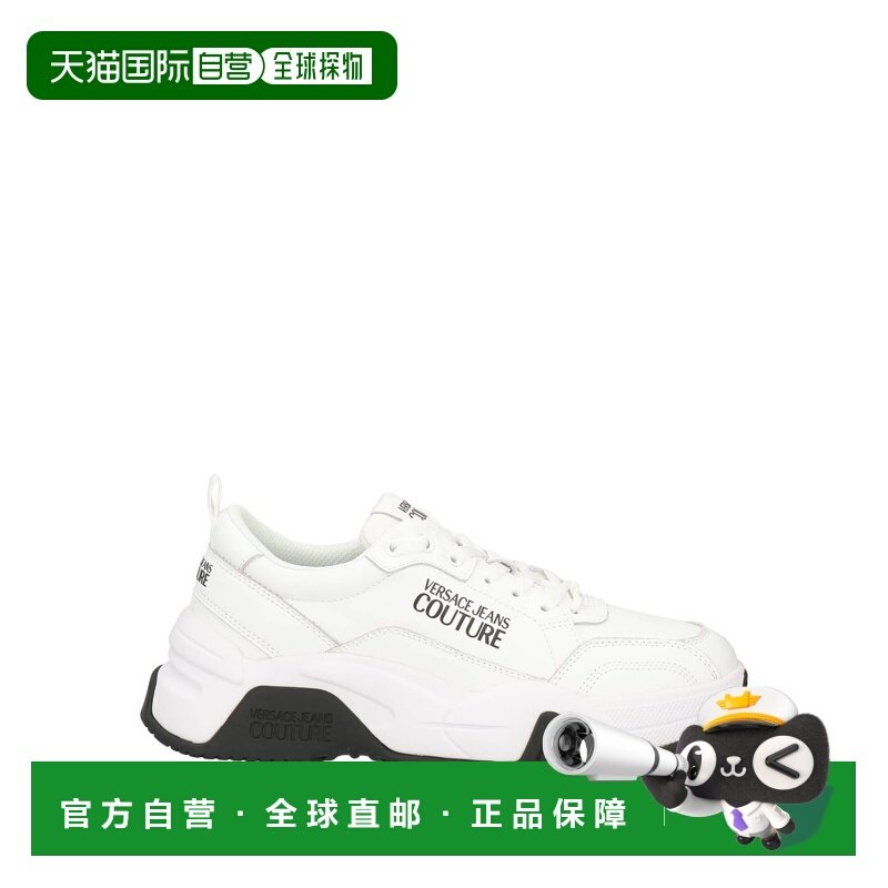 1h可退 香港直邮versace 范思哲 女士 运动鞋 white白色 舒适时尚,运动鞋new,运动休闲鞋,淘宝优惠券,粉丝福利购,淘宝优惠卷