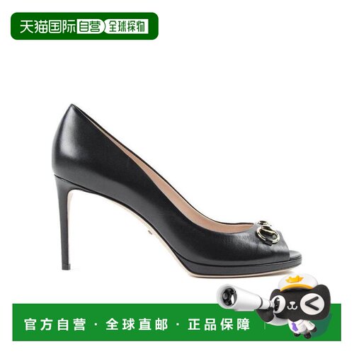 自营1h可退 Gucci 马衔扣细节高跟凉鞋 408214C9D00高跟鞋