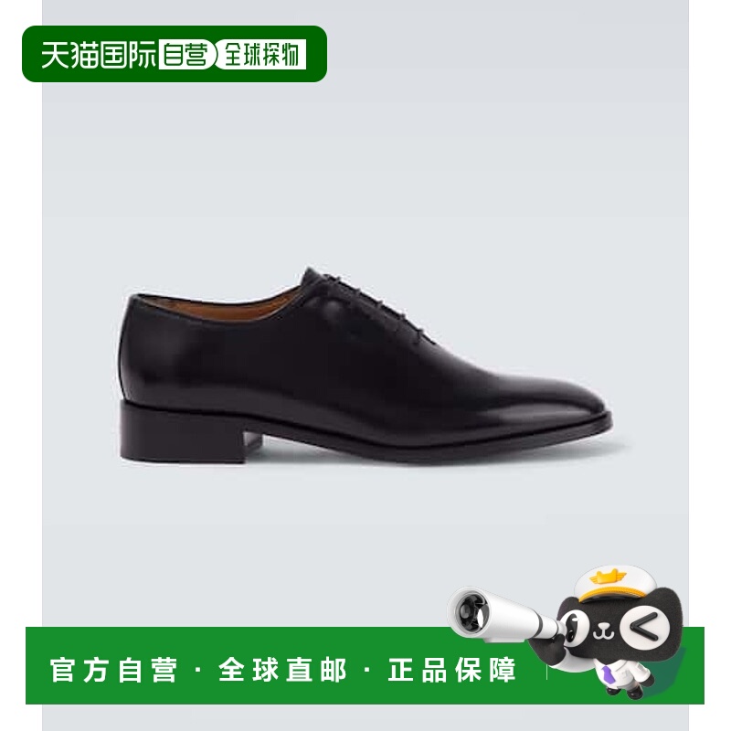 香港直邮valentino 华伦天奴 男士 VLogo 皮质德比鞋