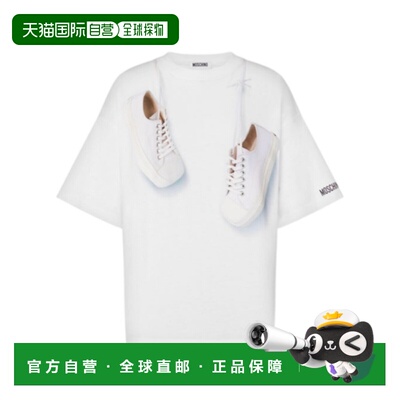 1h可退 香港直邮MOSCHINO 女士T恤 AEF261EA072505411001 SS2026