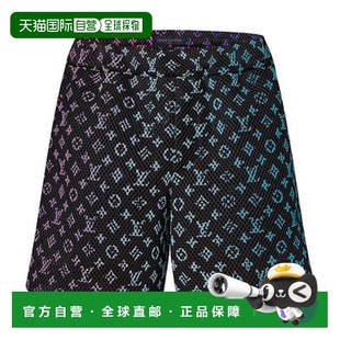 运动休闲时尚 正品 流行百 欧洲直邮LV路易威登针织短裤 自营1h可退
