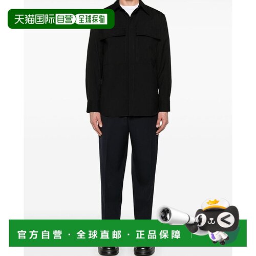 香港直邮Jil Sander 长袖衬衫 J23DL0104J40159羊毛男装