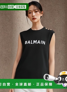 香港直邮Balmain 圆领T恤 AF1ED000BB02女装