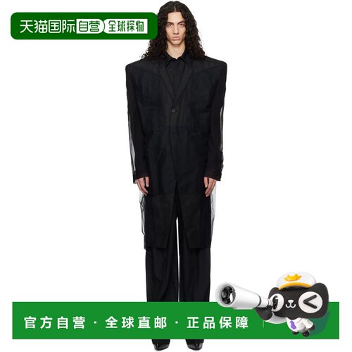 香港直邮rick owens 瑞克 欧文斯 男士 黑色 Temple Ricks Tatlin
