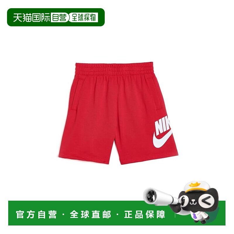 香港直邮Nike 耐克 男童 毛圈布短裤(幼童)童装 red红色 舒适时尚
