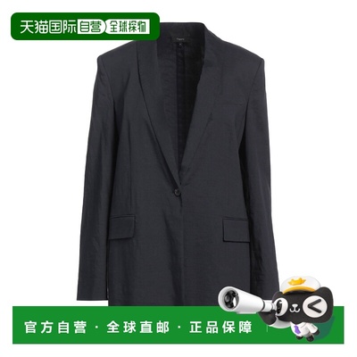 1h可退 香港直邮THEORY 希尔瑞 女士 西装外套 grey灰色 舒适时尚