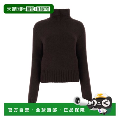 1h可退 香港直邮Khaite 长袖高领毛衣 9373600