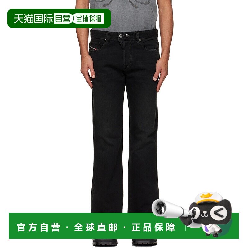 香港直邮Diesel 迪赛 男士 黑色 Bootcut 1998 D-Buck 牛仔裤 A12