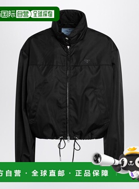 1h可退 香港直邮Prada 普拉达 女士 RENYLON 黑色夹克 292351OOO1