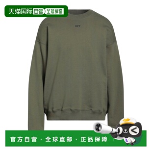 white 舒适时尚 男士 green绿色 卫衣 香港直邮off