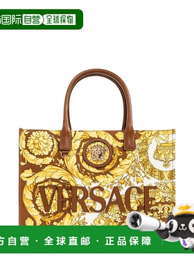 香港直邮Versace 范思哲 女士 圖案印花購物袋 10047411A15310