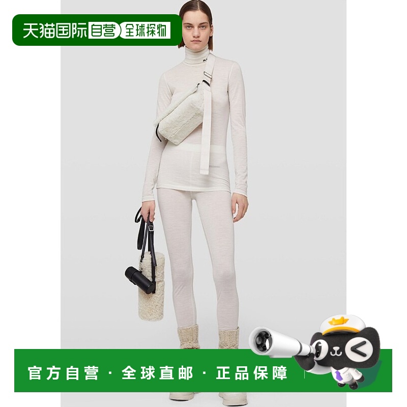 香港直邮Jil Sander 吉尔 桑达 女士 徽标长袖T恤 J40GC0020J7002