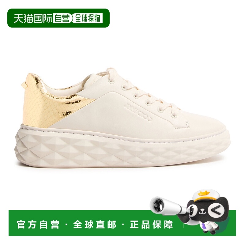 欧洲直邮JIMMY CHOO 25秋冬  JCH3BS5YWHT 女士 休闲运动鞋