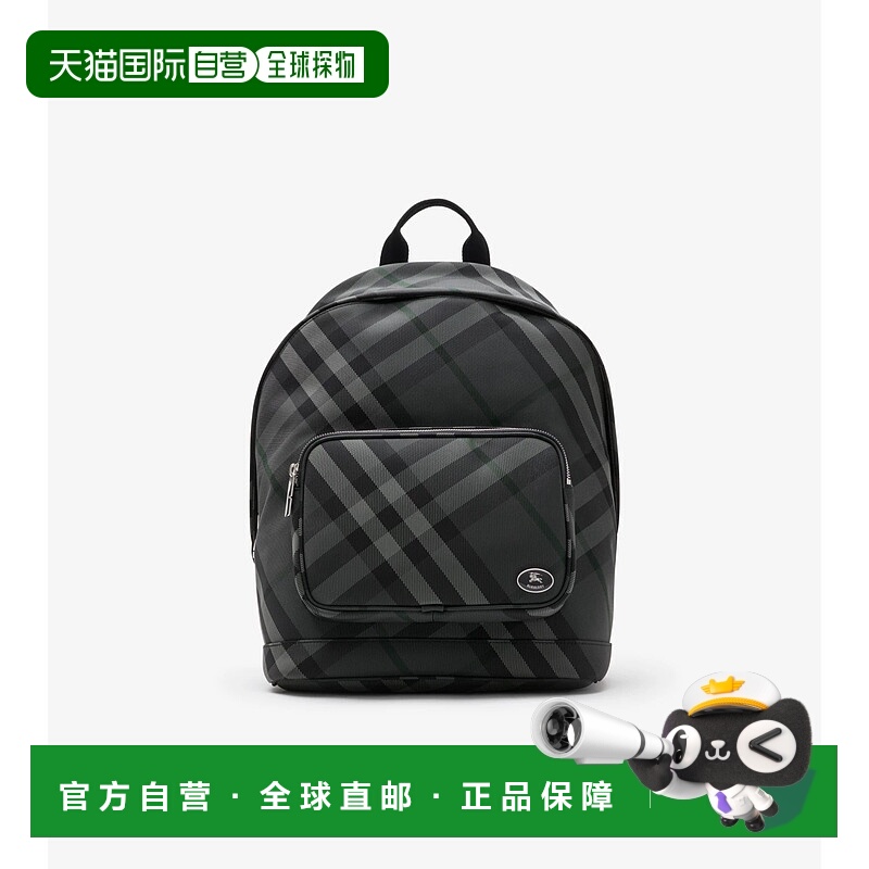 1h可退 欧洲直邮BURBERRY 25秋冬 81112231 男士 双肩包 Grid 双
