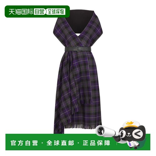 香港直邮Dior 羊毛格纹连衣裙 511R28A1640迪奥 【付后1h可退】
