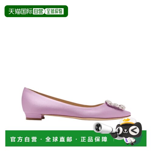 Manolo Blahnik 一脚蹬平底鞋 9XX-0347 【付后1h可退】