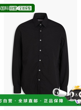 香港直邮Canali 康钠丽 男士 波尔卡圆点棉质府绸衬衫 LX79GL0069