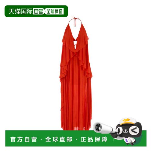 香港直邮LOEWE 女士连衣裙 S616Y09XC4ORANGE 支付后1h可退