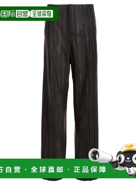 1h可退 香港直邮Versace 范思哲 男士 条纹休闲裤 10067141A04624