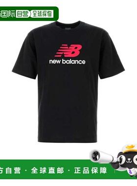 1h可退 香港直邮NEW BALANCE 男士T恤 MT51500BKBLACK SS2026 黑